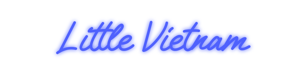 Custom Neon: Little Vietnam