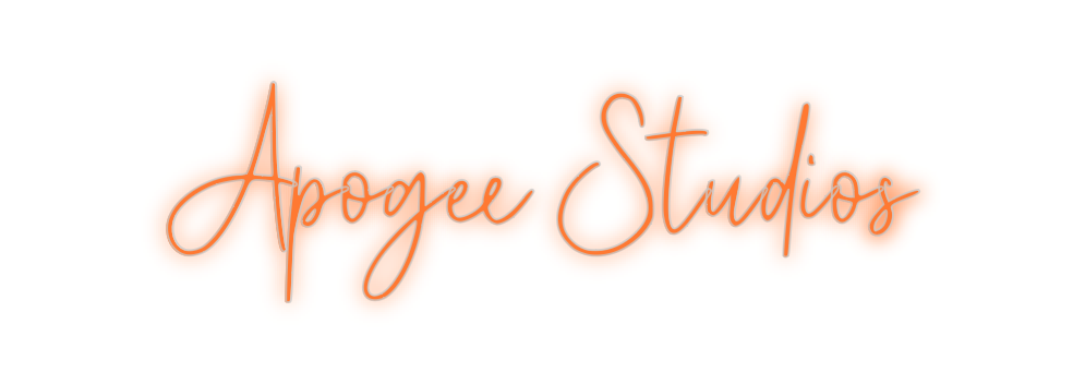 Custom Neon: Apogee Studios