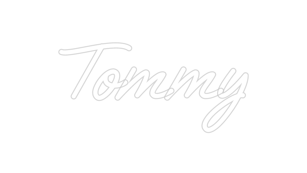 Custom Neon: Tommy