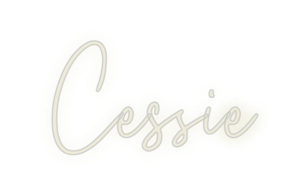 Custom Neon: Cessie