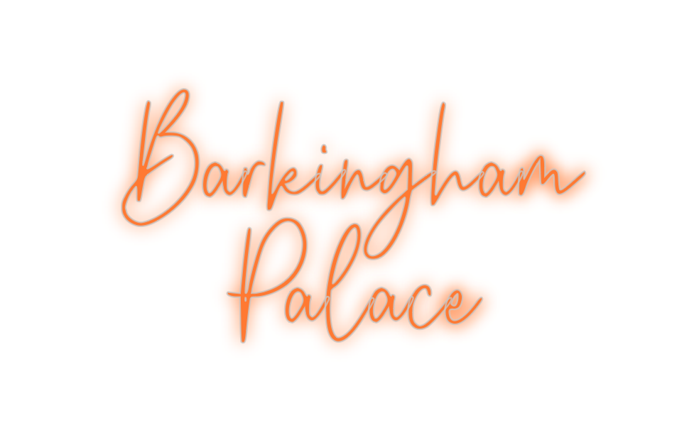 Custom Neon: Barkingham 
P...