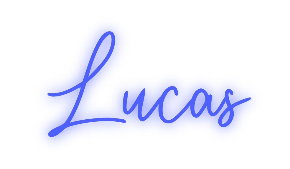 Custom Neon: Lucas