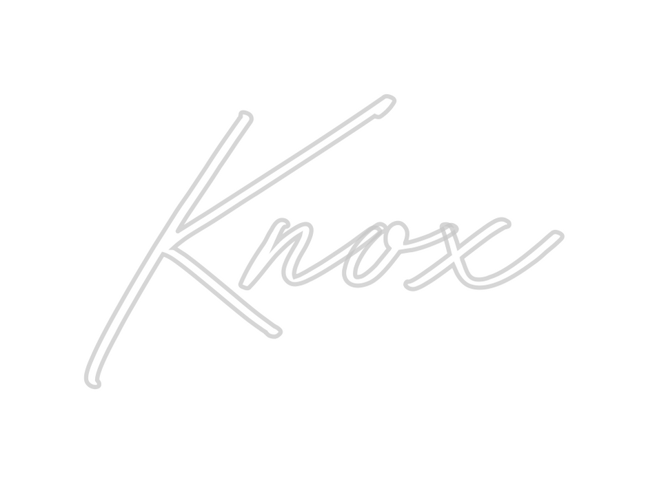 Custom Neon: Knox