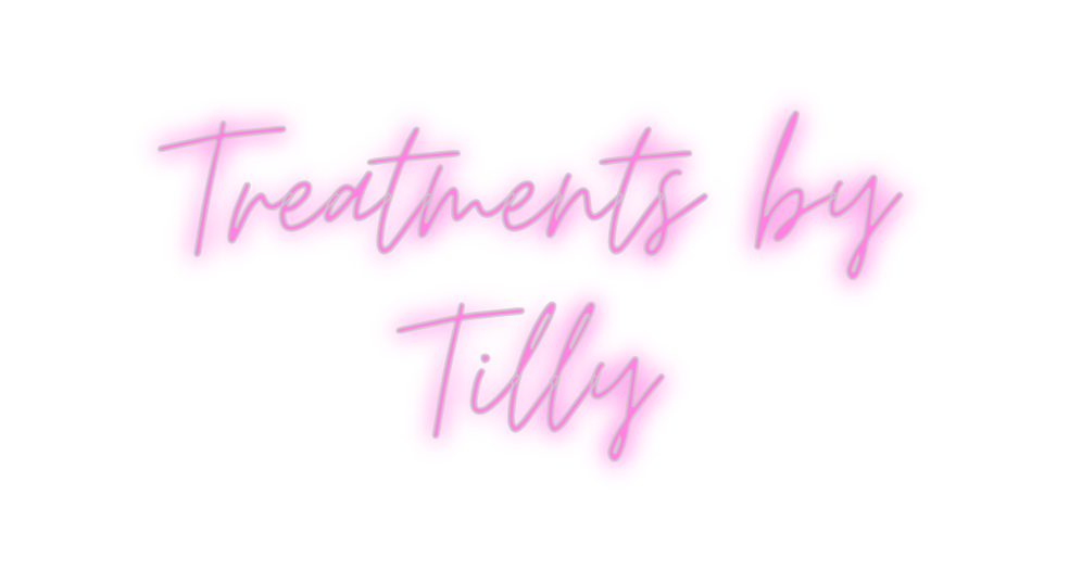 Custom Neon: Treatments by...