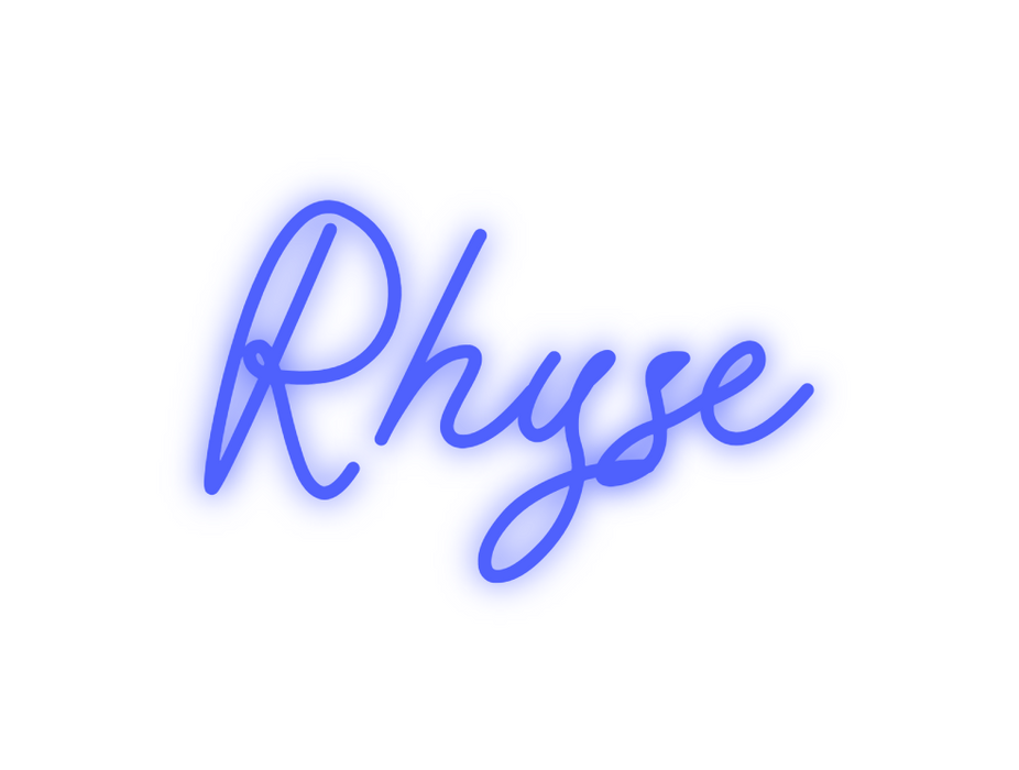 Custom Neon: Rhyse