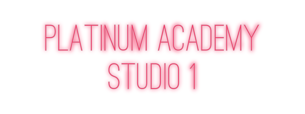 Custom Neon: PLatinum Acad...