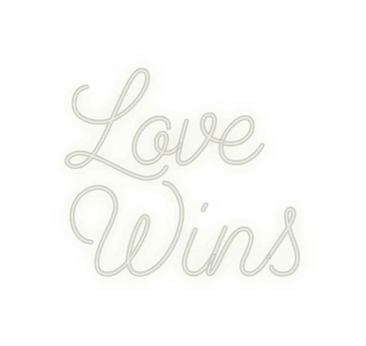 Custom Neon: Love
Wins