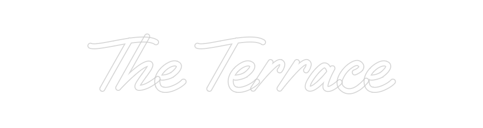 Custom Neon: The Terrace