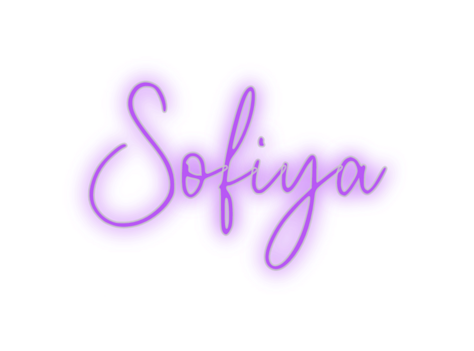 Custom Neon: Sofiya