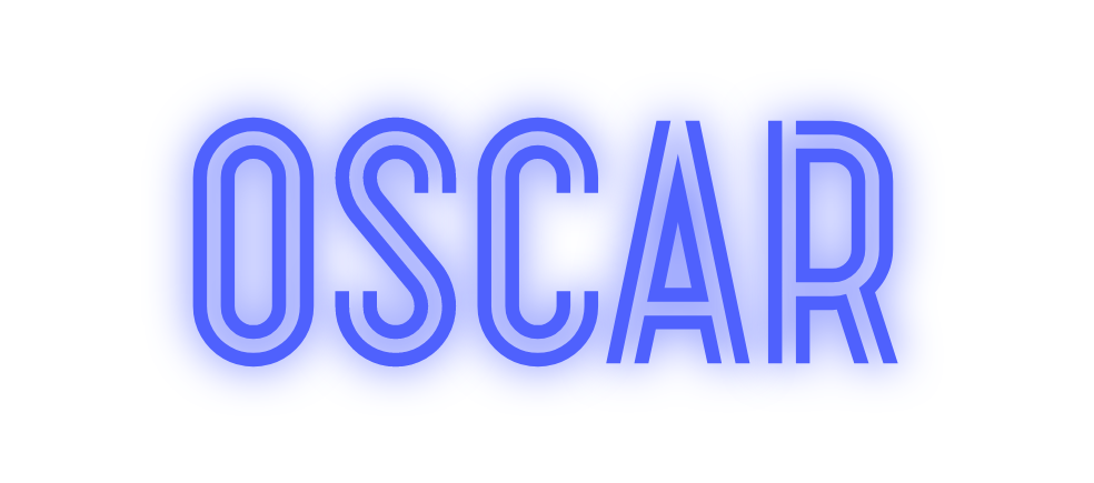 Custom Neon: OSCAR