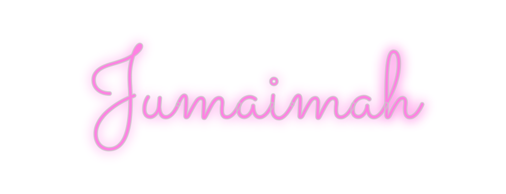 Custom Neon: Jumaimah