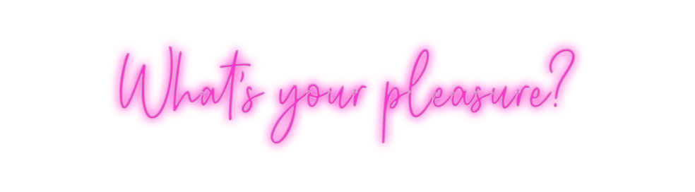 Custom Neon: What's your p...