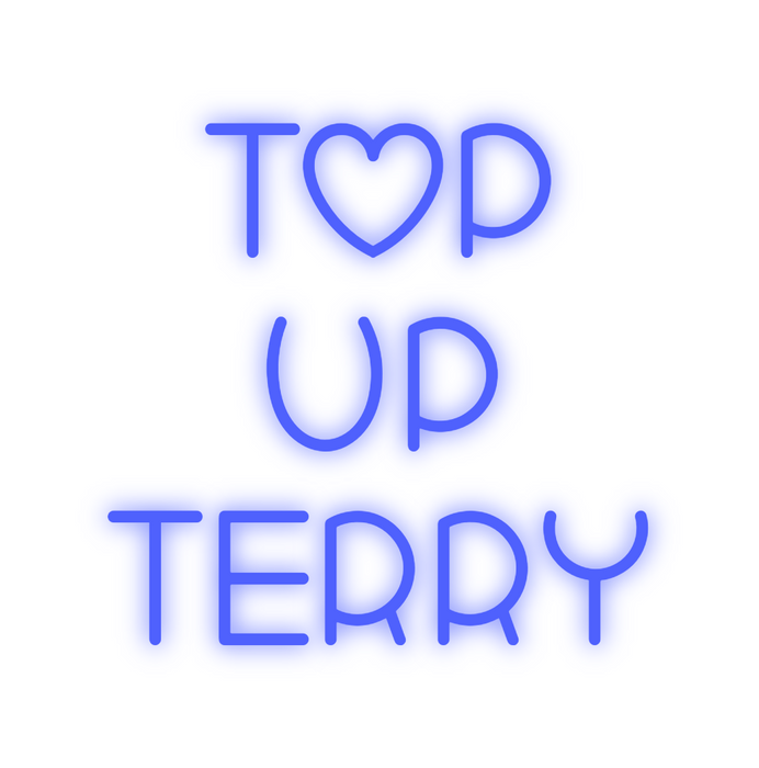 Custom Neon: Top
Up
Terry