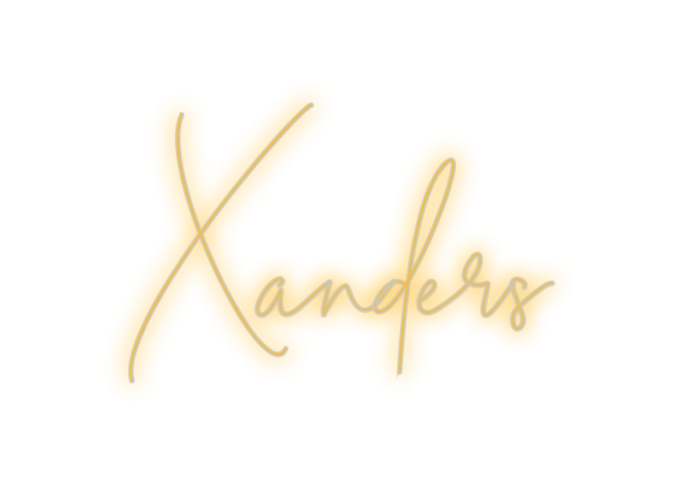 Custom Neon: Xanders
