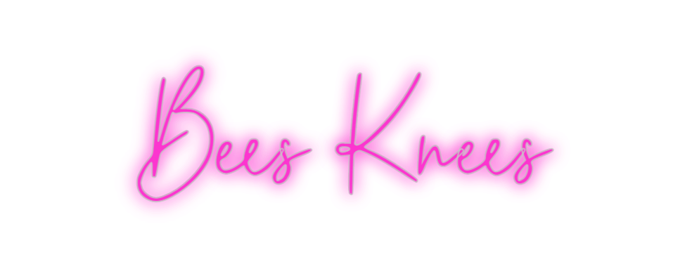 Custom Neon: Bees Knees