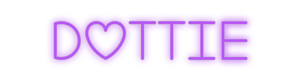 Custom Neon: Dottie