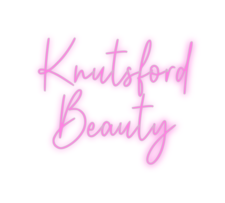 Custom Neon: Knutsford
 Be...