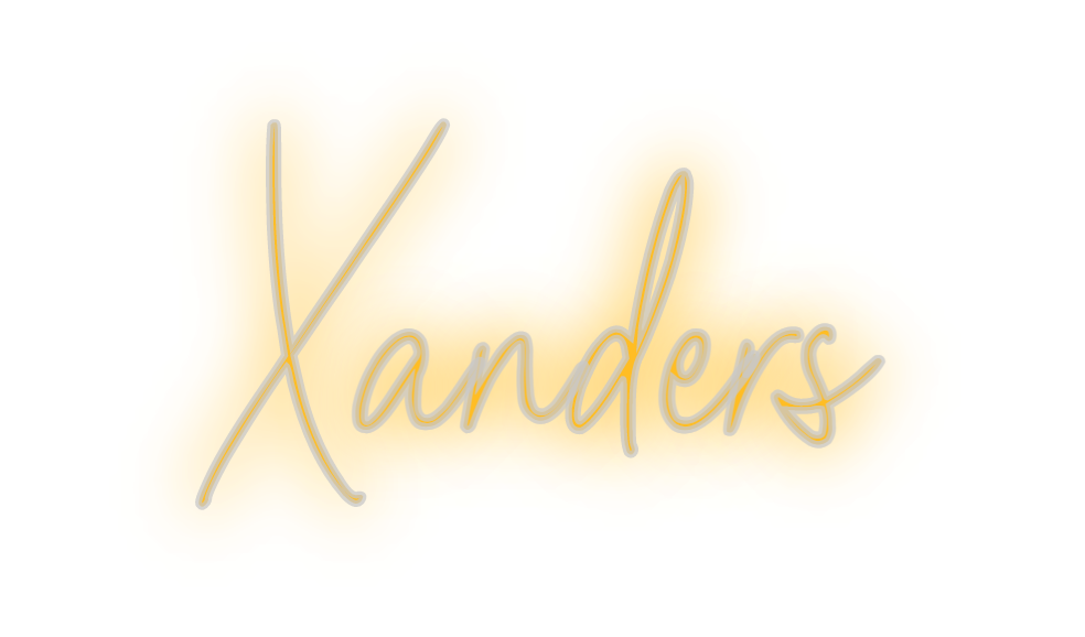 Custom Neon: Xanders