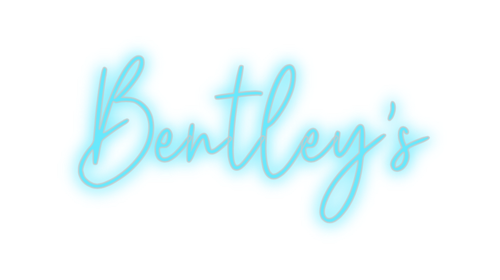 Custom Neon: Bentley's