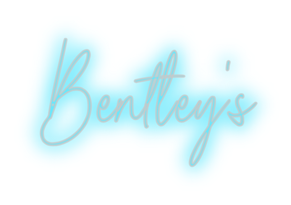 Custom Neon: Bentley's