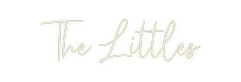 Custom Neon: The Littles