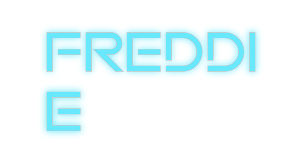 Custom Neon: Freddi
e