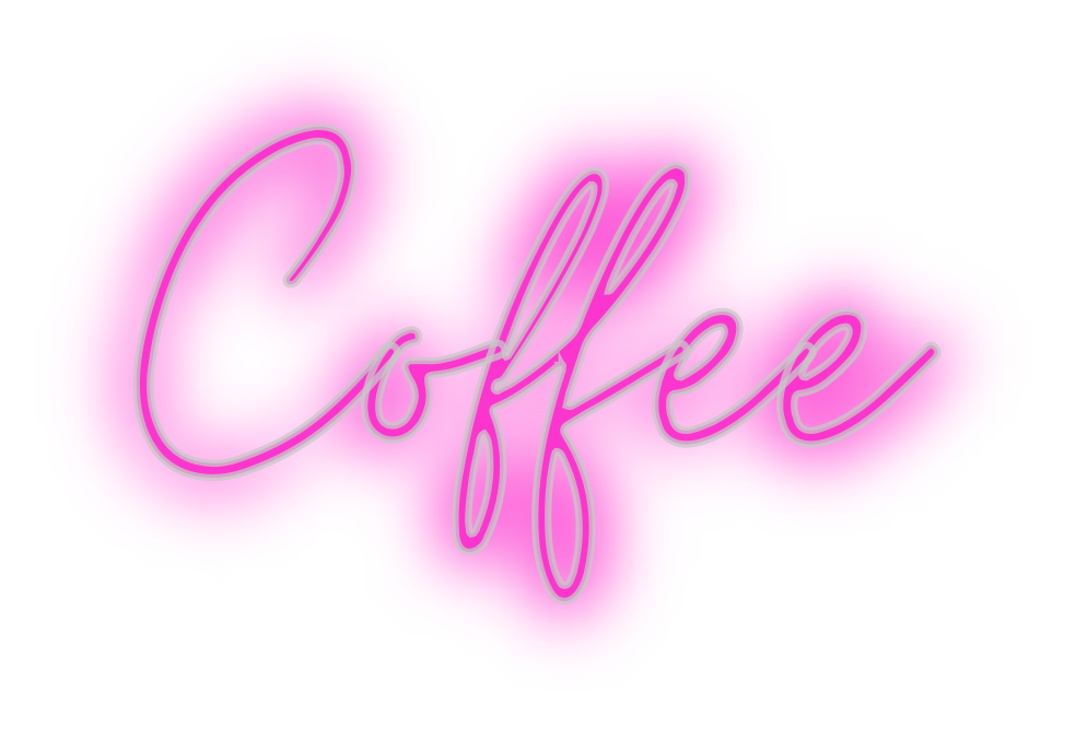 Custom Neon: Coffee