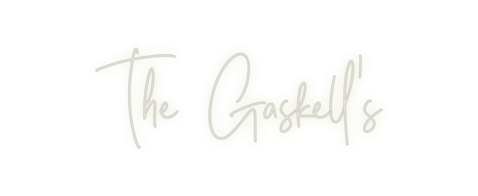 Custom Neon: The Gaskell's