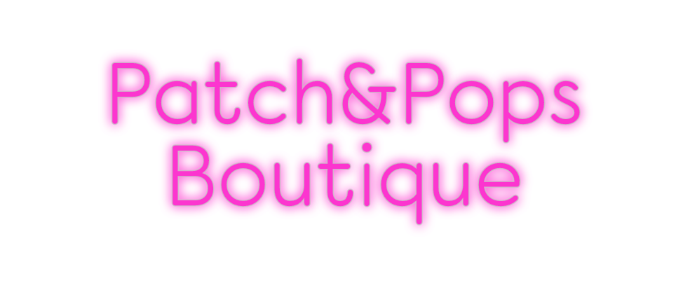 Custom Neon: Patch&Pops
Bo...