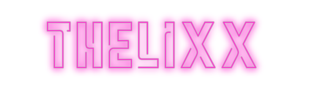 Custom Neon: THELIXX