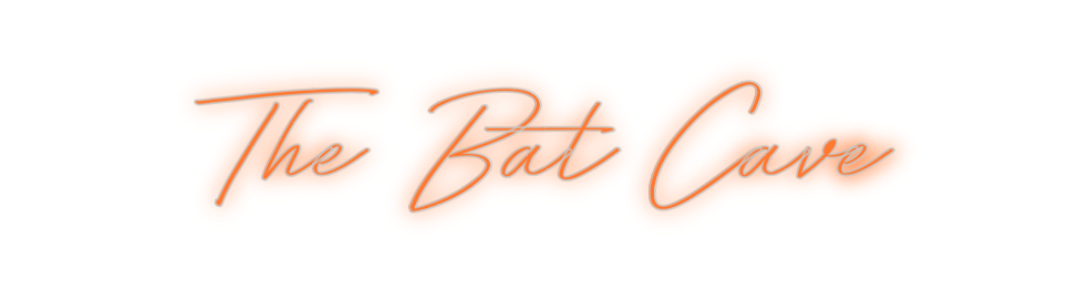 Custom Neon: The Bat Cave