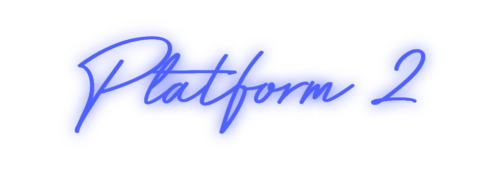 Custom Neon: Platform 2