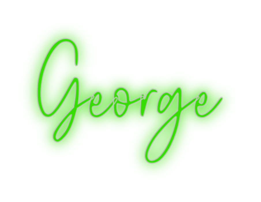 Custom Neon: George