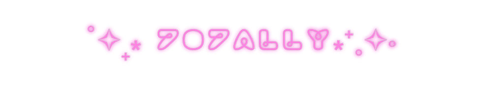 Custom Neon: ˚✧₊⁎ 707ally⁎...