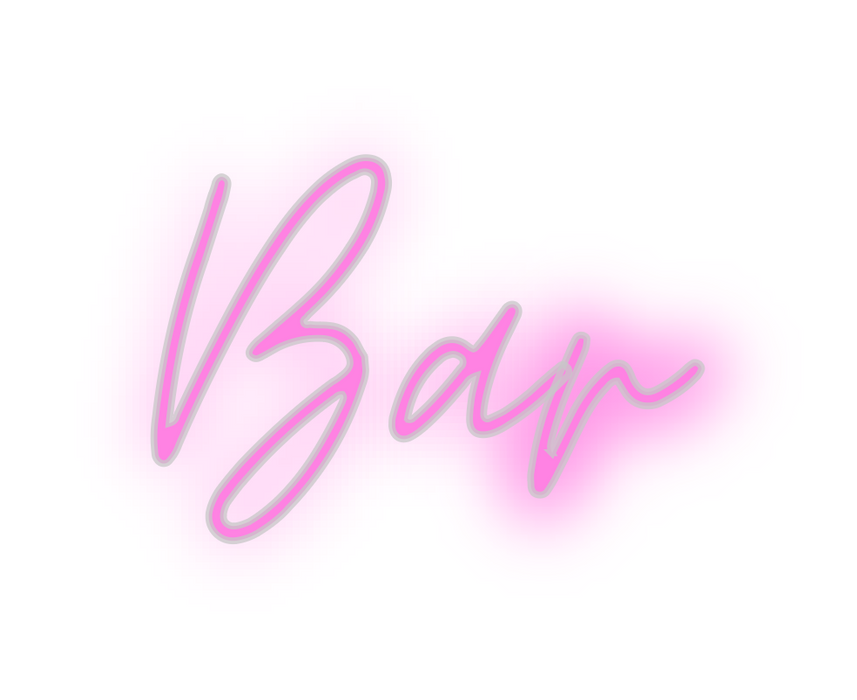 Custom Neon: Bar