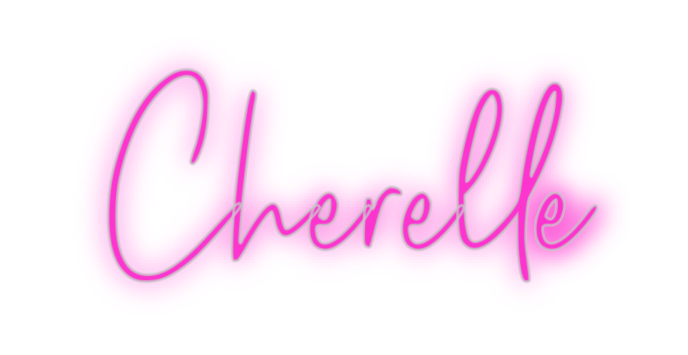 Custom Neon: Cherelle