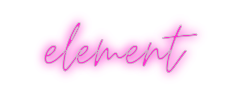 Custom Neon: element