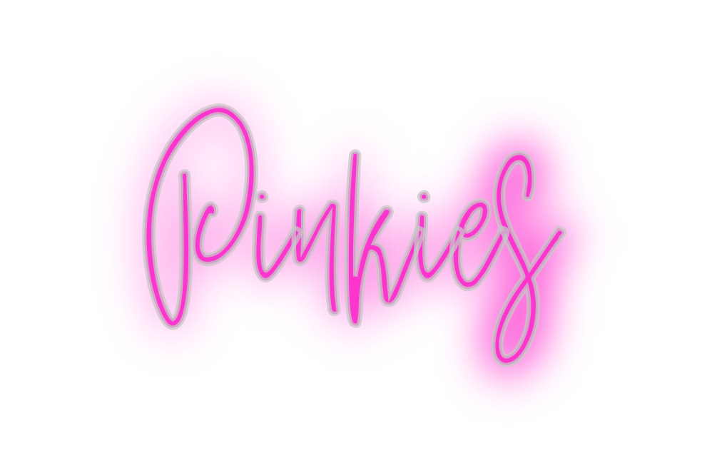 Custom Neon: Pinkies