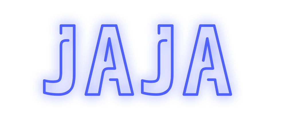 Custom Neon: JAJA