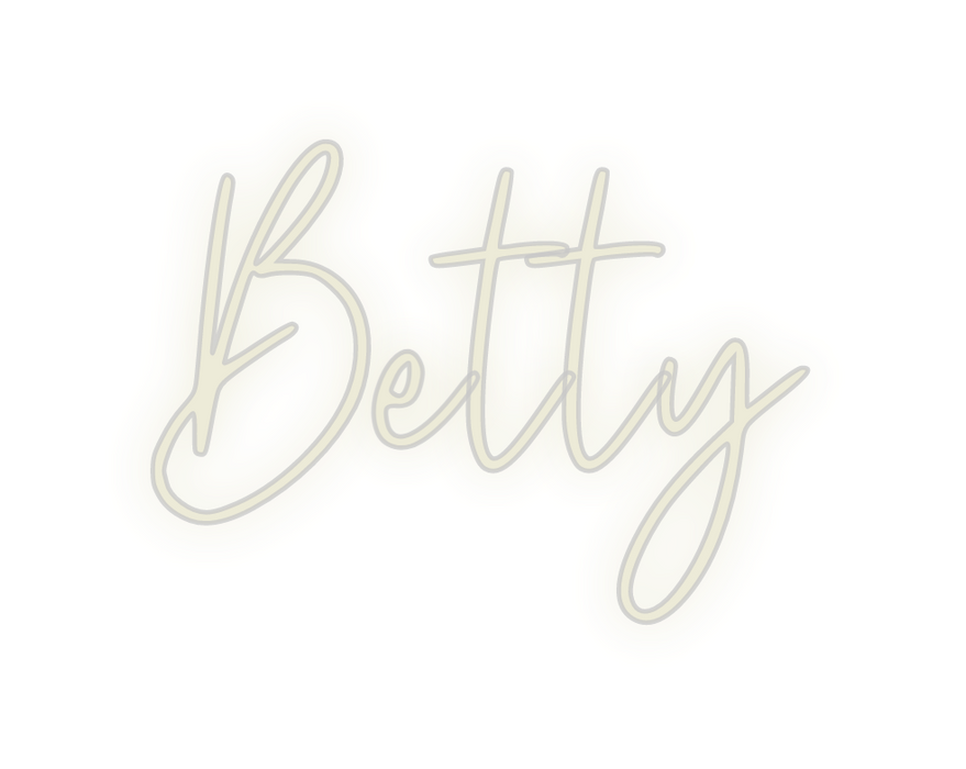 Custom Neon: Betty