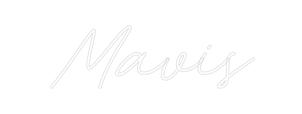 Custom Neon: Mavis