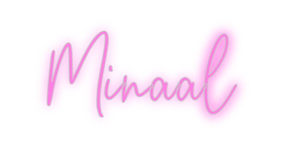 Custom Neon: Minaal
