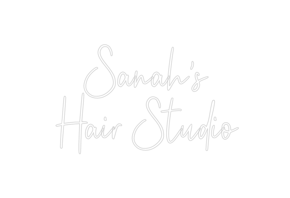 Custom Neon: Sanah's 
Hair...