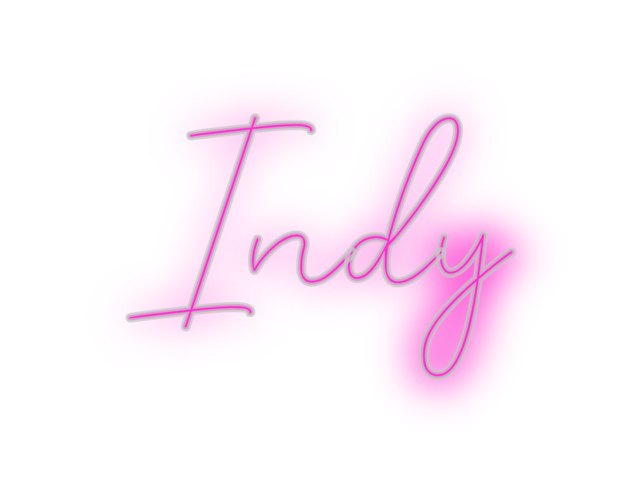 Custom Neon: Indy
