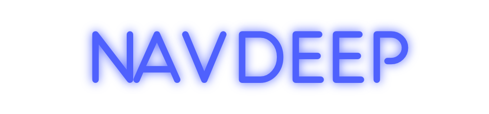 Custom Neon: Navdeep