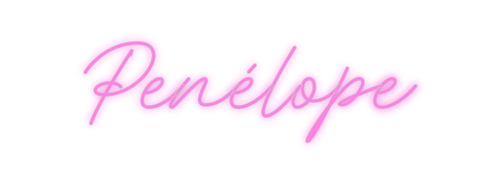 Custom Neon: Penélope