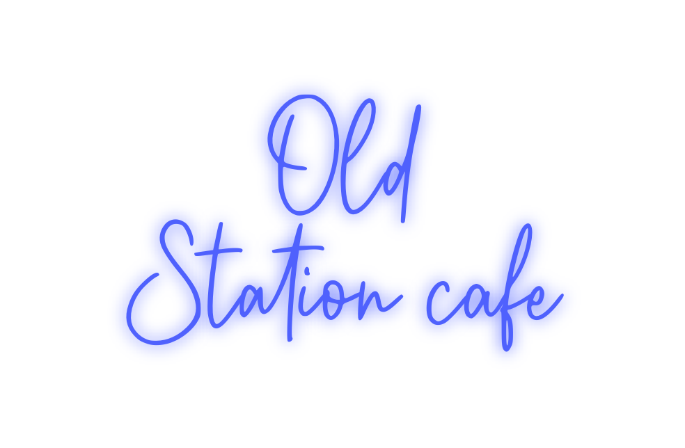 Custom Neon: Old 
Station ...