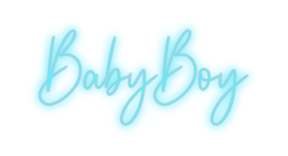 Custom Neon: BabyBoy