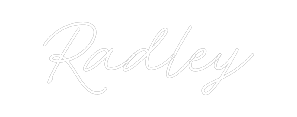 Custom Neon: Radley