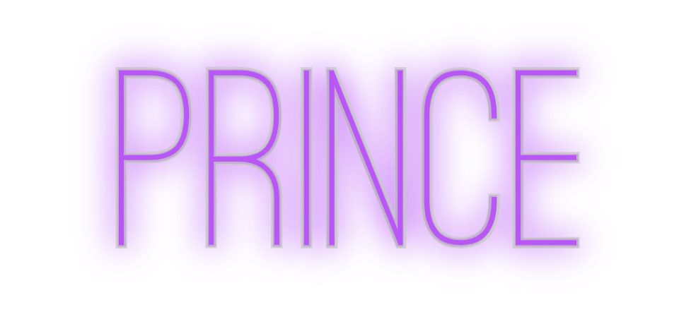 Custom Neon: PRINCE